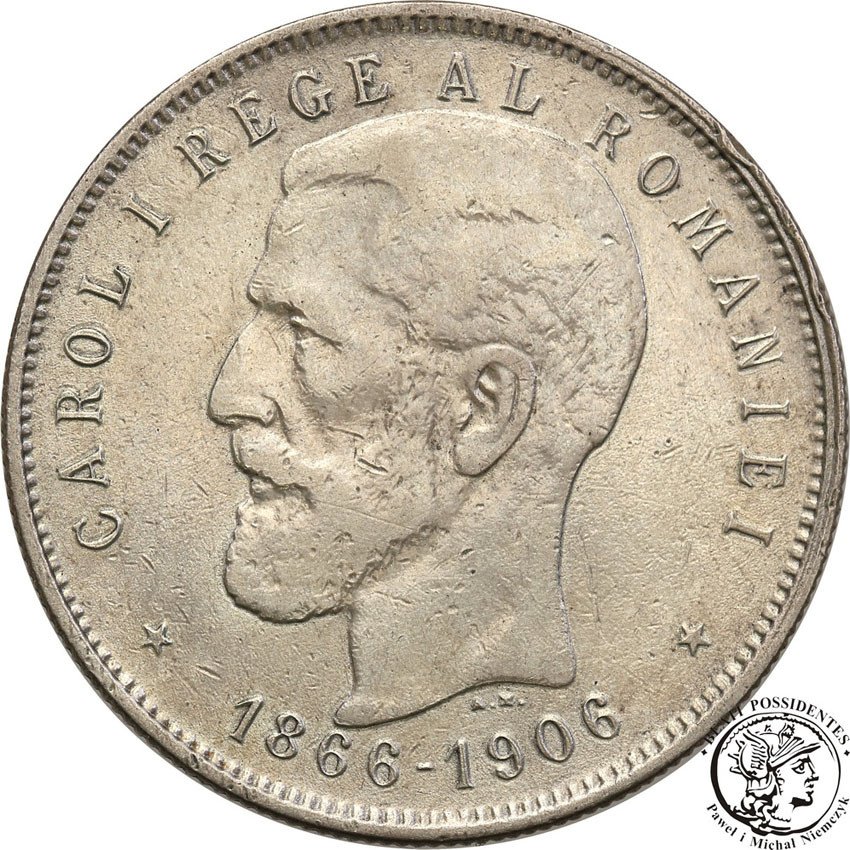 Rumunia. 5 lei 1906